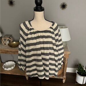 WHO WHAT WEAR - striped shirt size M